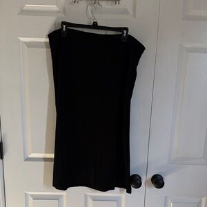 Eileen Fisher Classic Black Pencil Skirt